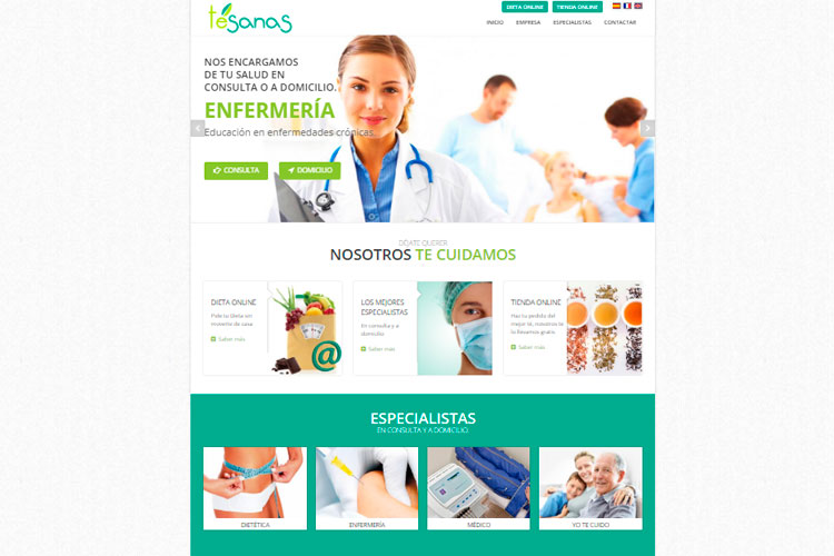 pagina web, backups, diseño